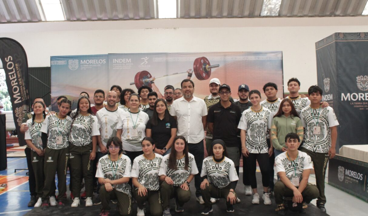 DESTACA MORELOS EN LA ORGANIZACIÓN DEL REGIONAL DE HALTEROFILIA